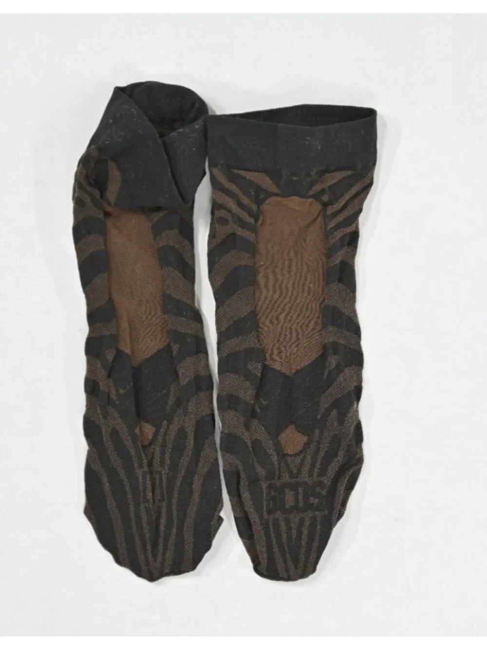 GCDS x Wolford Monogram Ankle Socks in Black